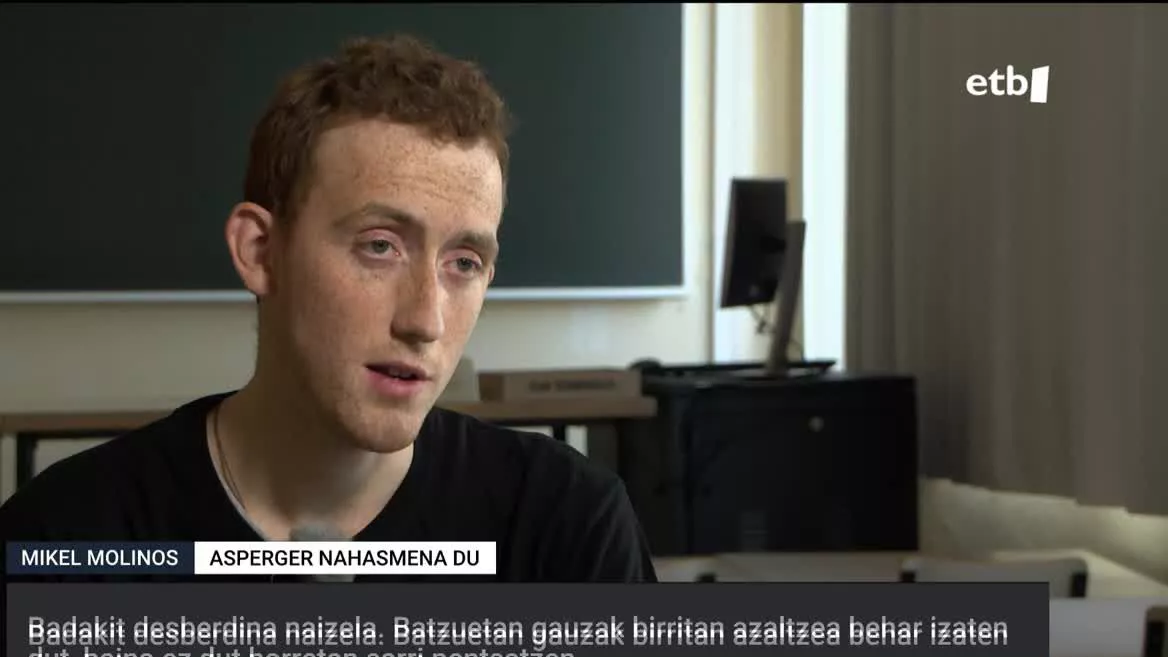 Autismo espektroaren barruan sartzen da Asperger sindromea. Oro har, zailtasunak dituzte harremanak izateko, hainbat giza-gaitasun garatu gabe dituztelako.