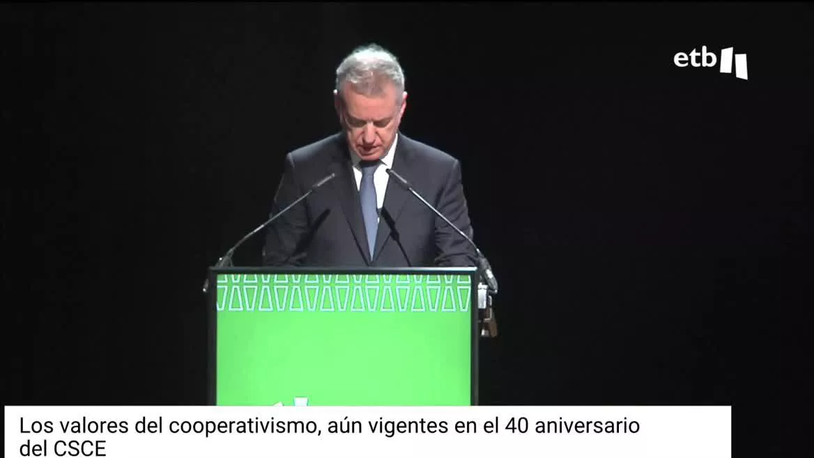 El Lehendakari, Iñigo Urkullu, ha afirmado que el cooperativismo ha convertido a Euskadi en una "referencia mundial" y forma parte de la "seña de identidad y del AND" de la sociedad vasca.