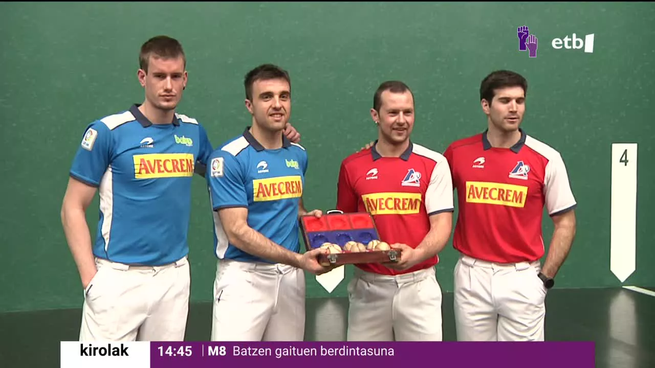 Binakako Txapelketak finalerdietako ligaxkako lehen partida izango du larunbatean, Labriten. Bertan, Elordi-Zabaleta vs Peña II-Mariezkurrena II izango dira aurrez aurre, hau da, txapelketako bi atzelari indartsuenak izango dira aurre aurre.