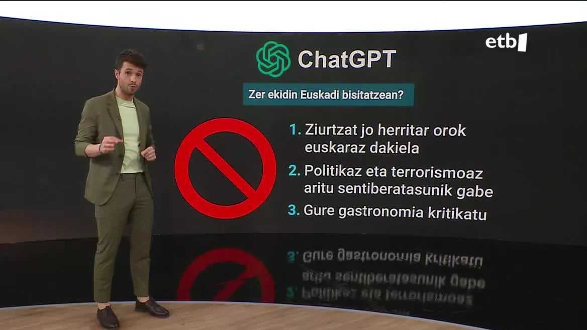 Esperimentu bat egin nahi izan dugu, eta GPT inteligentzia artifizialaren chatari galdetu diogu merezi duen Euskal Herria bisitatzea, eta arrazoiak ere eskatu dizkiogu.