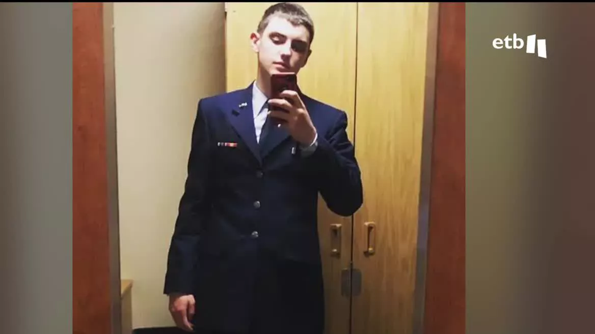 Jack Teixeira, en una imagen difundida en sus redes sociales.
