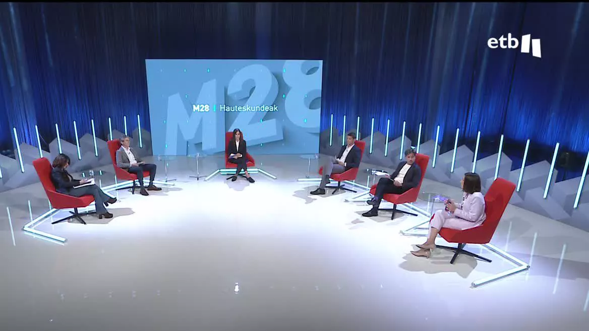 En ETB está en marcha la ronda de debates para las próximas elecciones del 28 de mayo. Anoche fue el turno de los candidatos y candidatas alavesas y, en el debate, la fiscalidad y los convenios fueron algunos de los temas tratados.