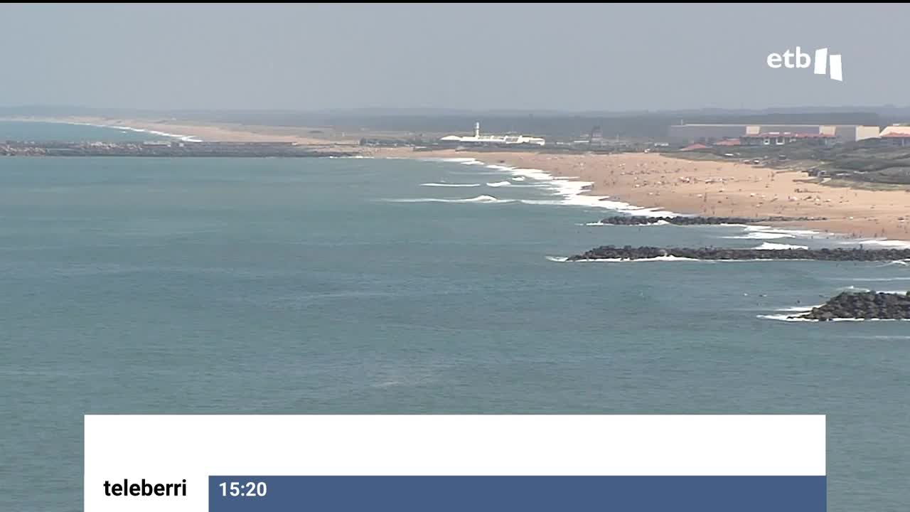 La instalación, en el mar entre Biarritz y Angelu, extraerá energía de las olas. Es un proyecto pionero en el Estado francés.