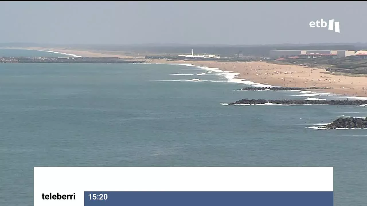 La instalación, en el mar entre Biarritz y Angelu, extraerá energía de las olas. Es un proyecto pionero en el Estado francés.