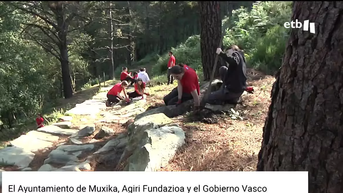 Tras sus labores, taparán la calzada de nuevo para que no vuelva a dañarse, como con los trabajos forestales de los años 80.