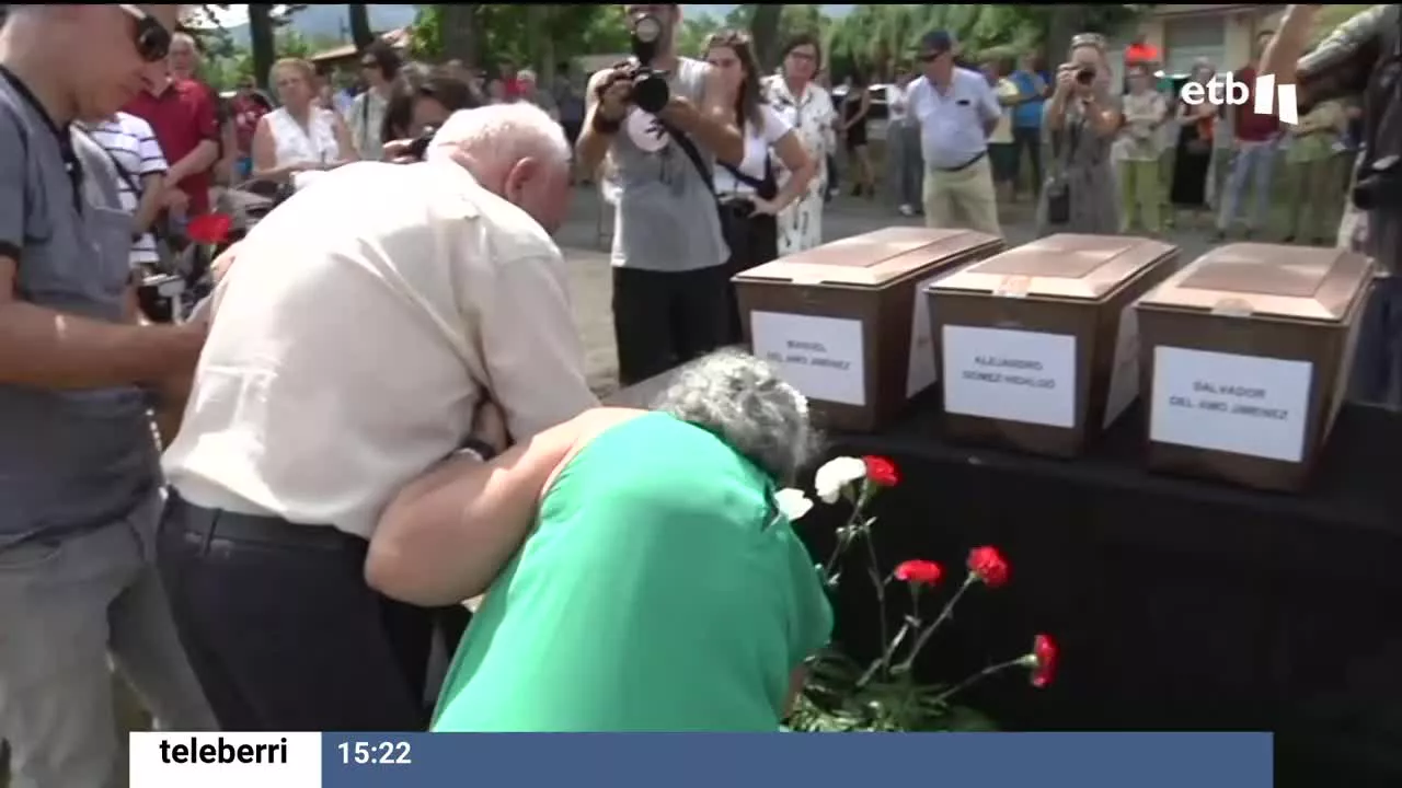 Hasta el momento se han podido identificar a cinco víctimas de los 71 restos recuperados. Todos ellos son fallecidos en la prisión franquista de Orduña, donde murieron un total de 225 personas, entre 1937 y 1941, durante la época en la que fue campo de concentración y prisión.