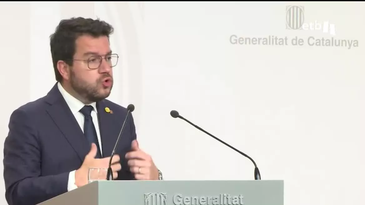 El sí necesario de los partidos catalanes a la investidura de Sánchez pasa por una votación sobre la independencia de Cataluña. Así lo ha asegurado el president de la Generalitat Pere Aragones. Que ha reclamado a Sánchez que se mueva.