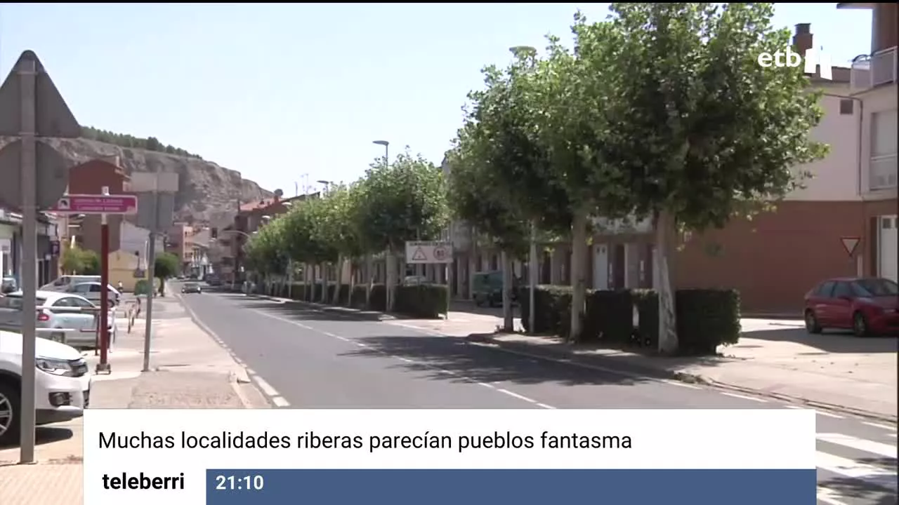 Tudela y Sartaguda han registrado las máximas, pero el calor se ha notado en todo el territorio
