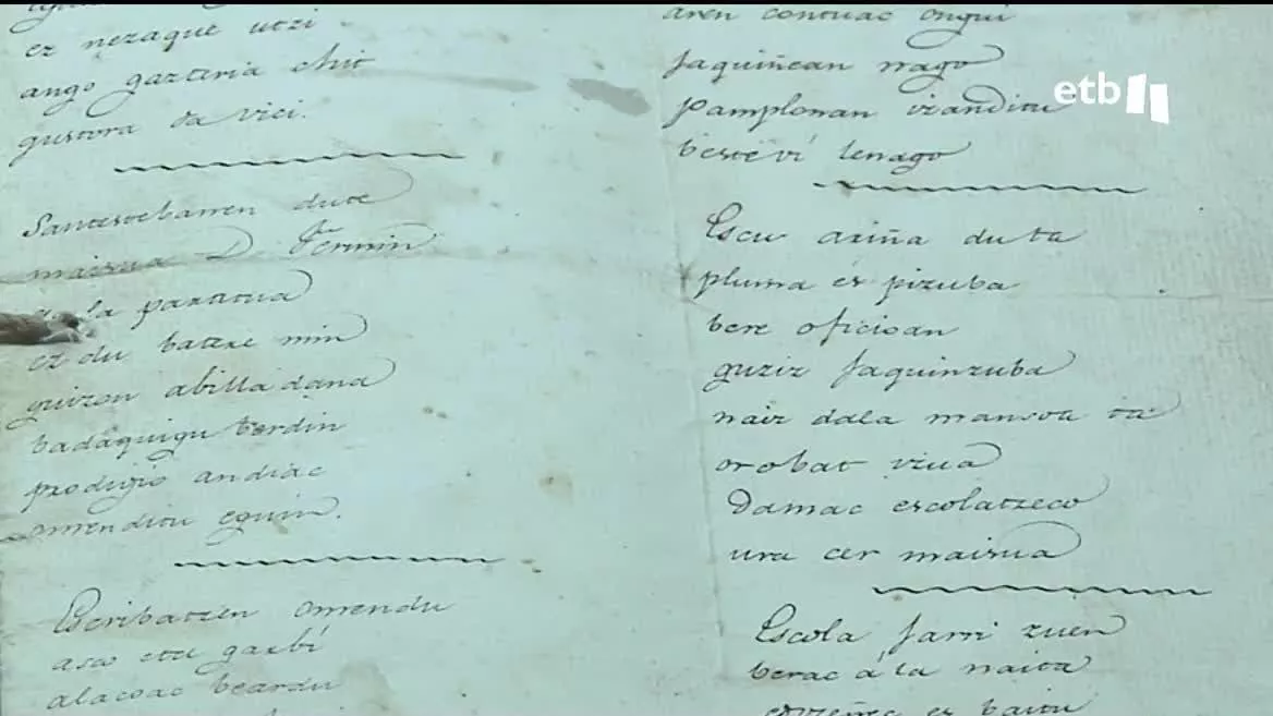 Bertsos encontrados