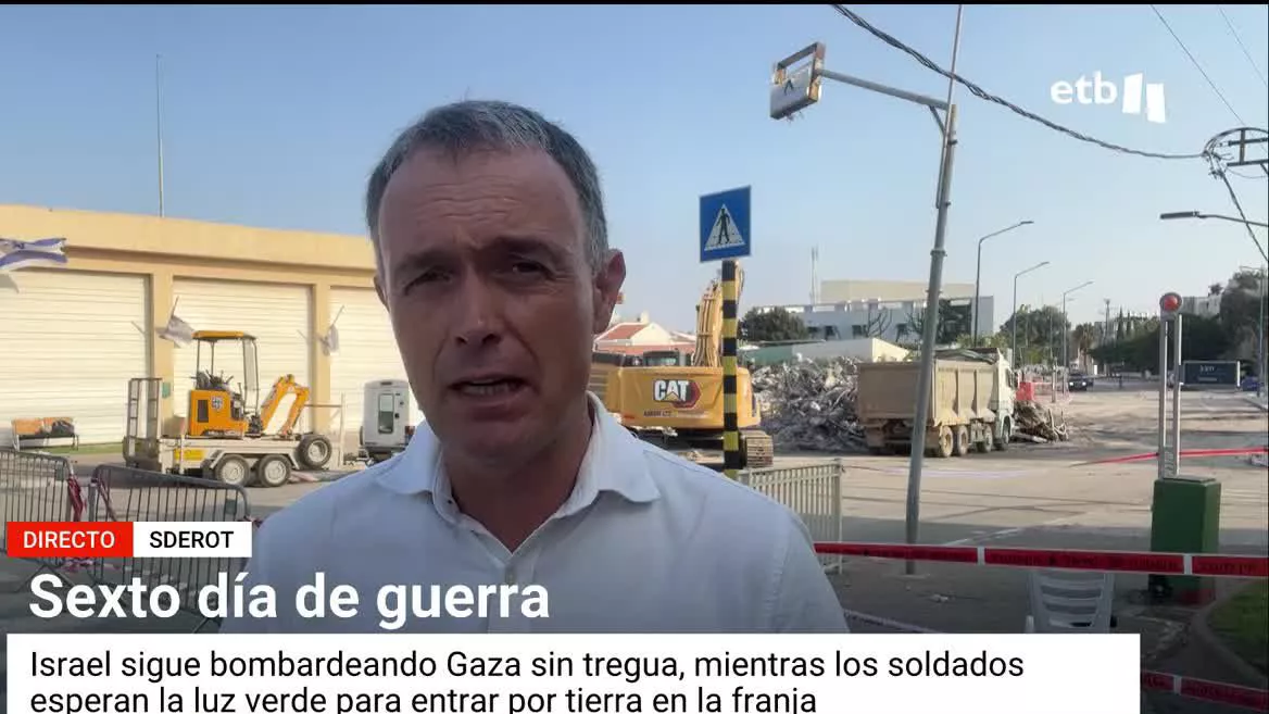 En el sexto día de guerra, Israel sigue bombardeando Gaza sin tregua, mientras los soldados esperan la luz verde para entrar por tierra en la Franja.