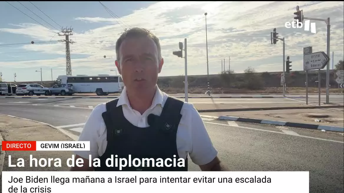 El presidente de EE. UU. llegará el miércoles a Israel para intentar evitar una escalada de la guerra.