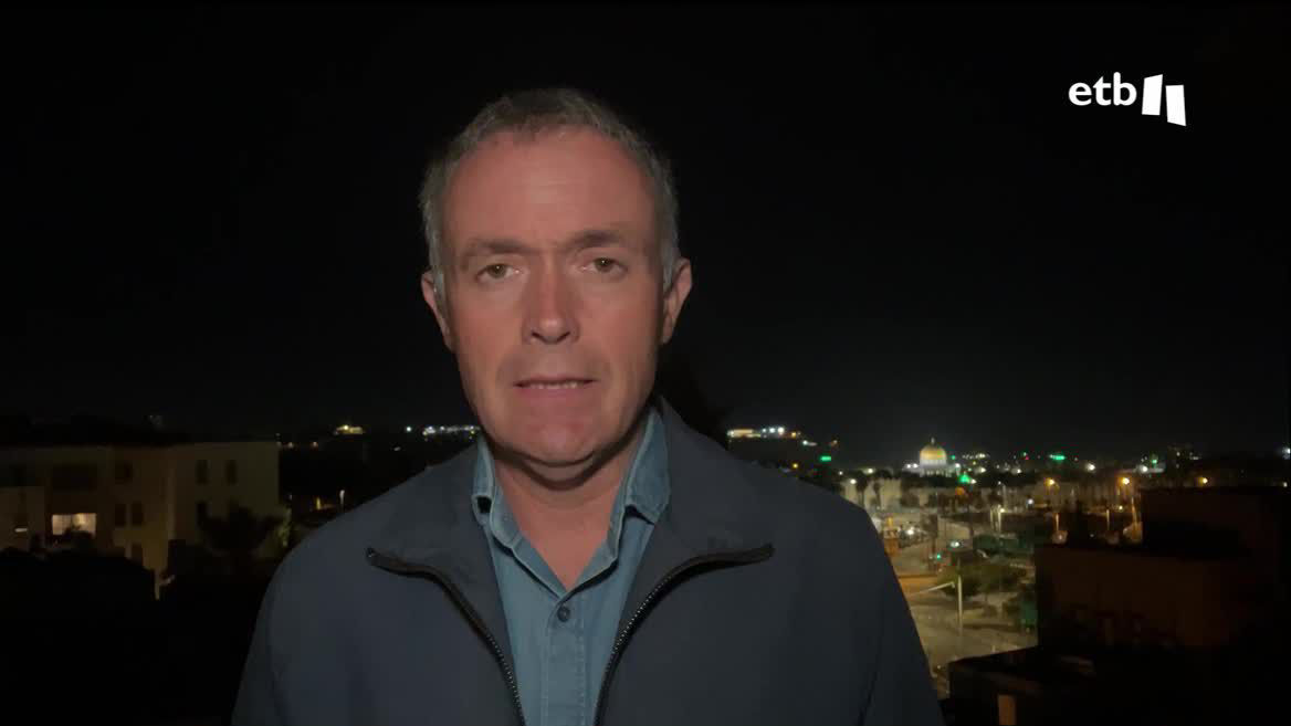 El corresponsal de EITB en Jerusalén nos da la última hora sobre el bombardeo de Israel contra un hospital en Gaza, que ha dejado cientos de personas fallecidas.