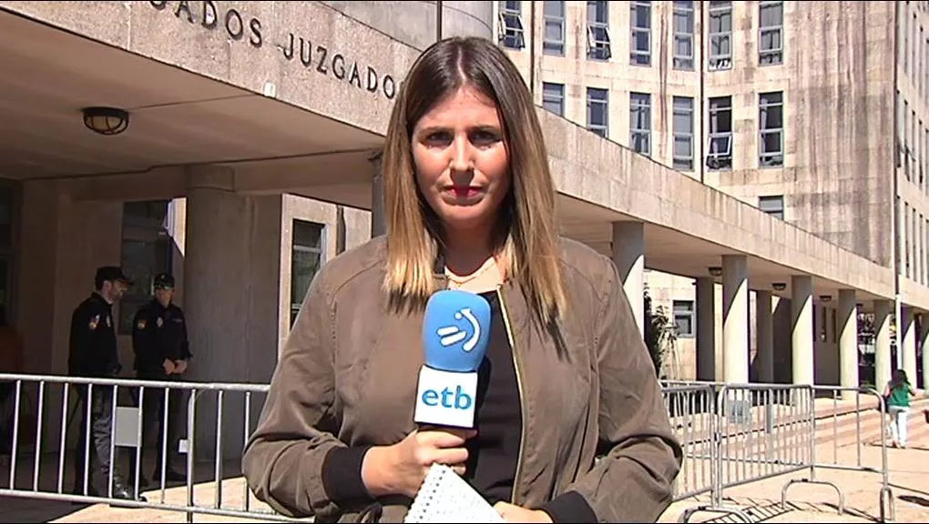 Ainhoa Furundarena se encuentra en Santiago siguiendo el juicio. Foto: EiTB