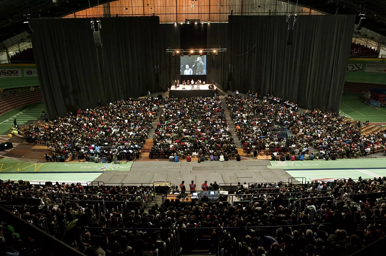 Campeonato de Bertsolarismo de Euskal Herria. Foto: Galder Izagirre (Xenpelar dokumentazio zentroa)