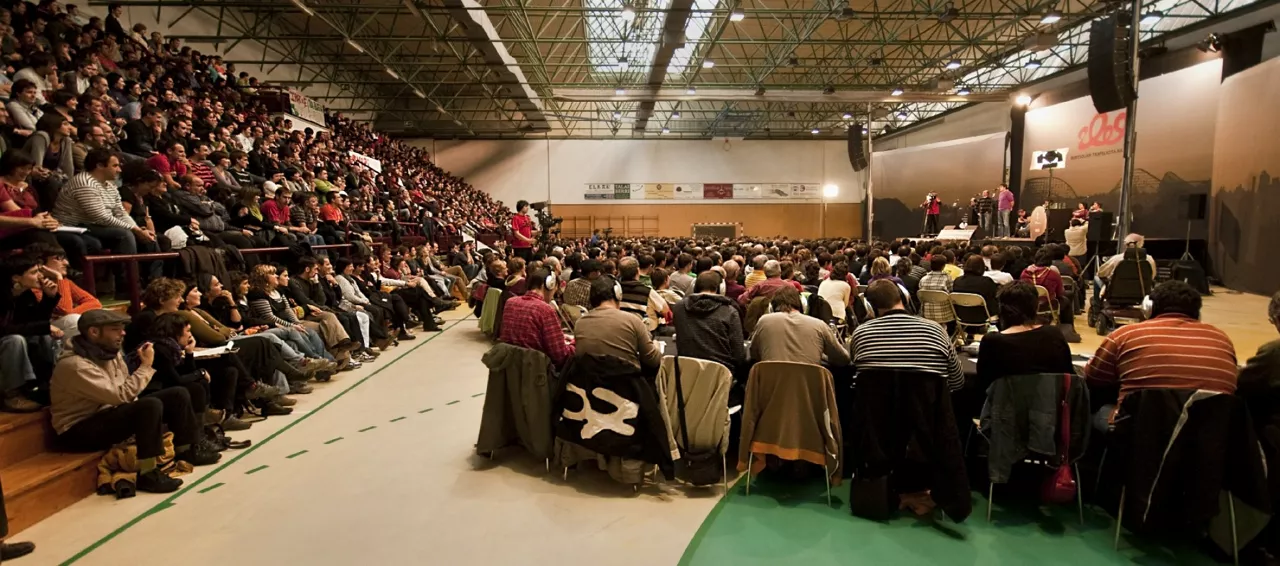 Campeonato de Bertsolarismo de Euskal Herria. Foto: Galder Izagirre (Xenpelar dokumentazio zentroa)