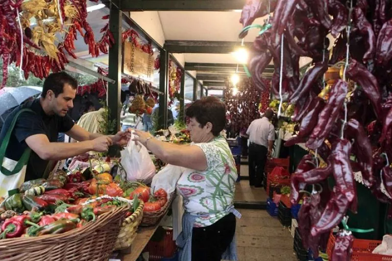 Feria del Último Lunes de Octubre en una foto de archivo de EITB Media.