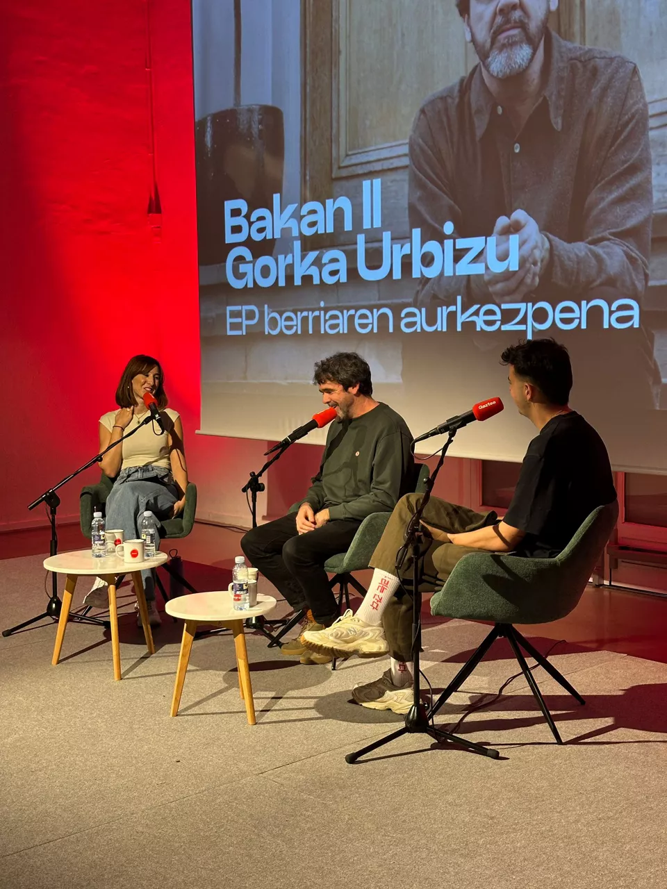 Gorka Urbizuren diskoa aurkezpena. Bakan II
