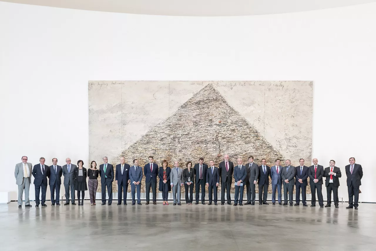 Guggenheim Bilbao Museoaren Fundazioko Patronatuaren kideak. Argazkia: Guggenheim