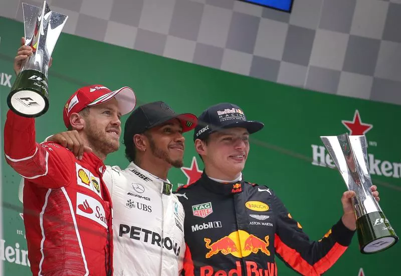 hamilton vettel verstappen gran premio china fórmula uno efe