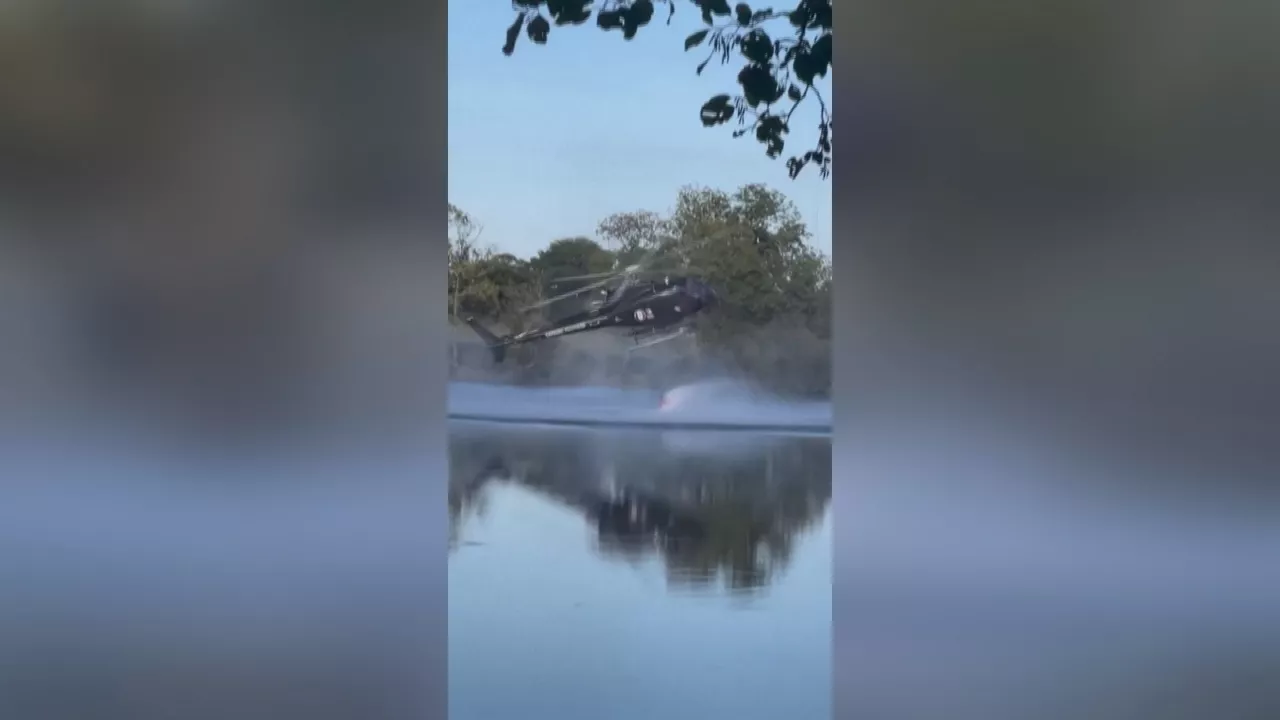 Accidente de helicóptero