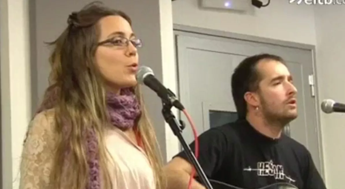 Ostegunean izan dira Amaia eta Xabirenean
