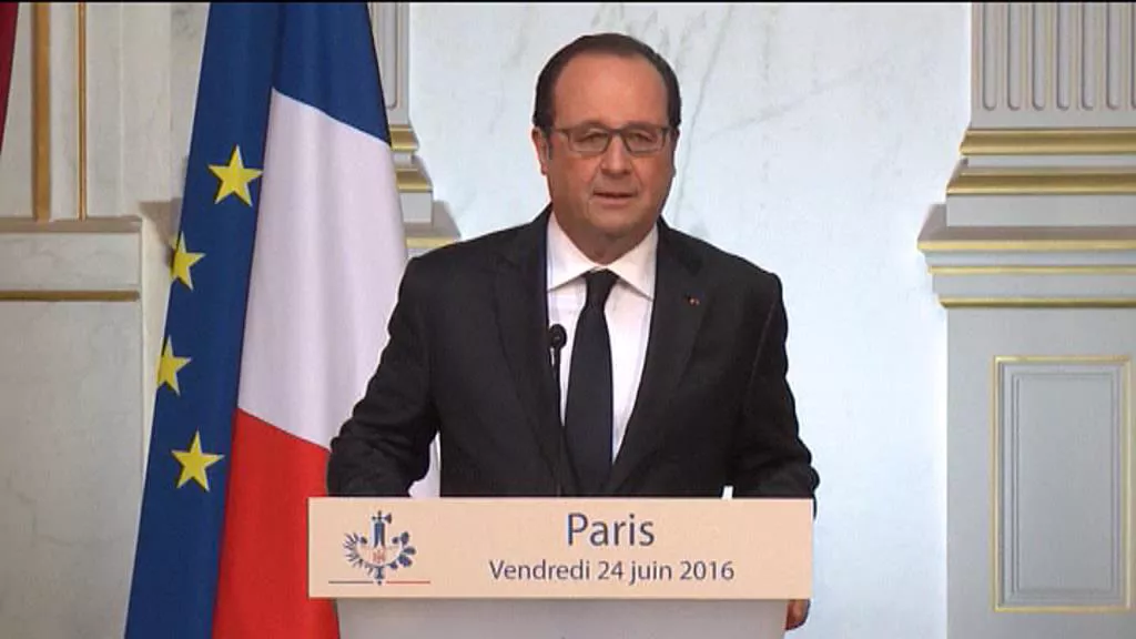 El presidente de Francia, François Hollande. EiTB