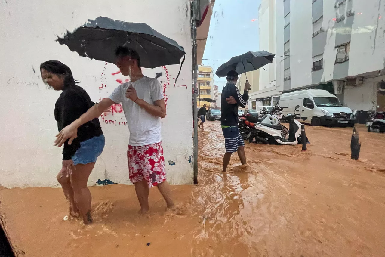 Inundaciones en Ibiza