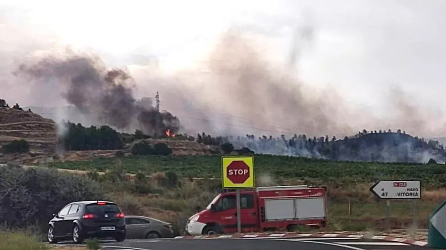Declarado el Nivel 1 (naranja) del PLATERCAR en La Rioja por los diferente incendios registrados esta tarde en la región



REMITIDA / HANDOUT por GOBIERNO DE LA RIOJA

Fotografía remitida a medios de comunicación exclusivamente para ilustrar la noticia a la que hace referencia la imagen, y citando la procedencia de la imagen en la firma

12/8/2025