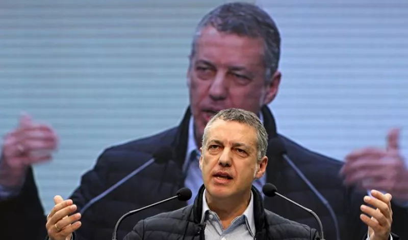 El lehendakari Iñigo Urkullu. Efe.