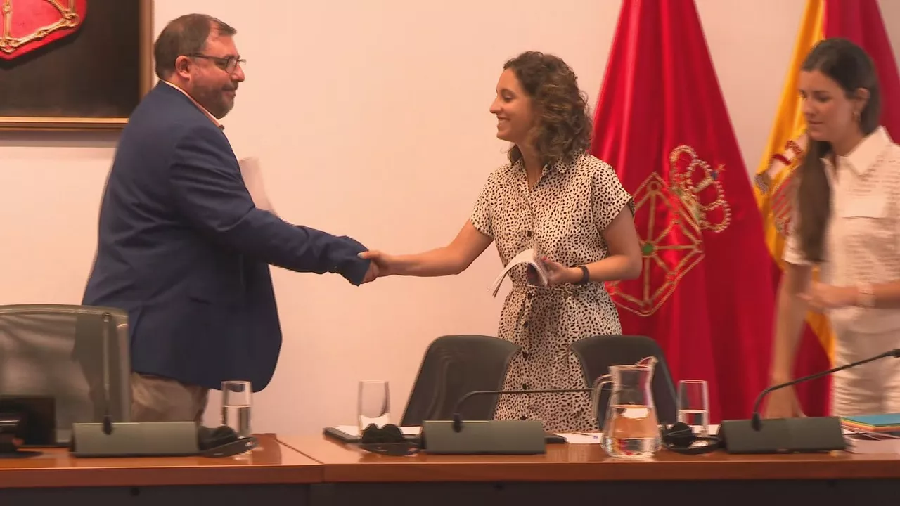 Unai Uhalde eta Irati Jimenez. Argazkia: EITB