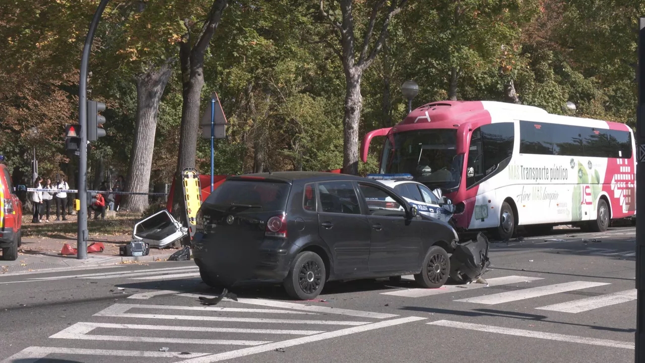 Accidente en Vitoria-Gasteiz
