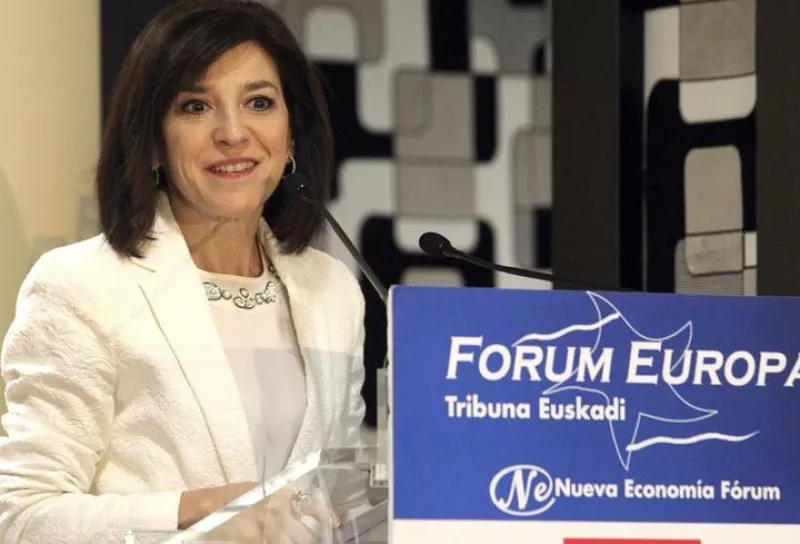 La eurodiputada del PNV, Izaskun Bilbao. Imagen de archivo: EFE