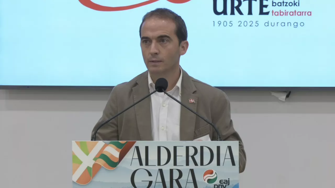 El PNV emplaza a Otegi a sumarse a los acuerdos ya en marcha, y advierte de que "el mundo no se detiene"