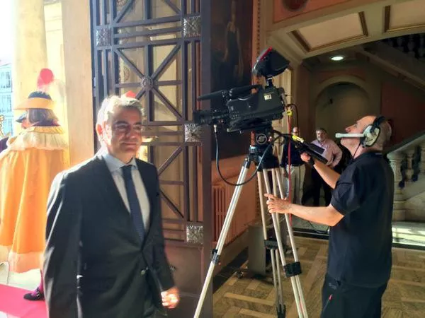 Javier de Andres Arabako ahaldun nagusi ohia. Artxiboko irudia: EiTB