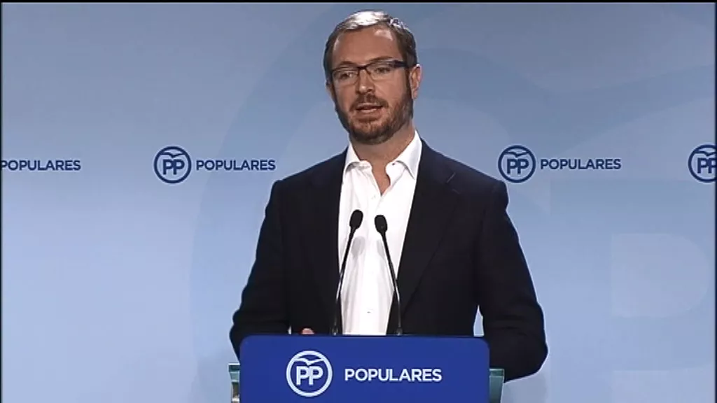 Javier Maroto PPko idazkariorde sektoriala. Artxiboko irudia: EiTB