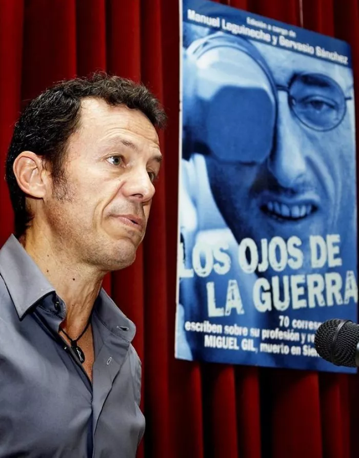 Javier Espinosa kazetaria. Argazkia: EFE