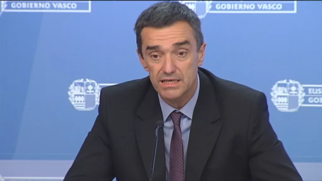 El secretario de Paz y Convivencia del Gobierno Vasco, Jonan Fernández. EiTB