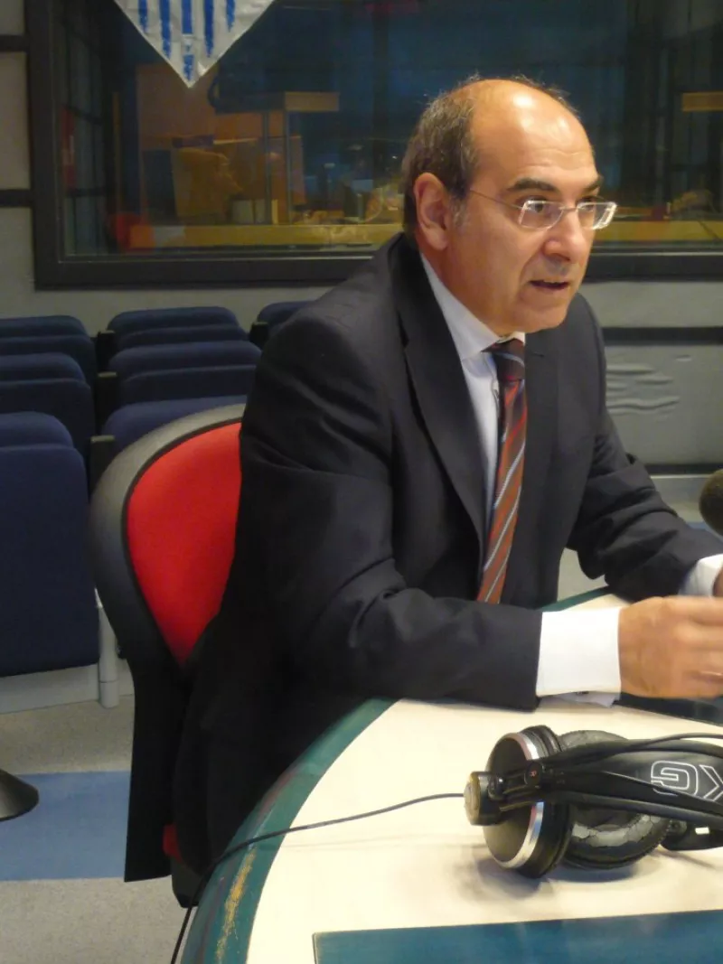 Jon Darpón, Consejero de Salud del Gobierno Vasco.