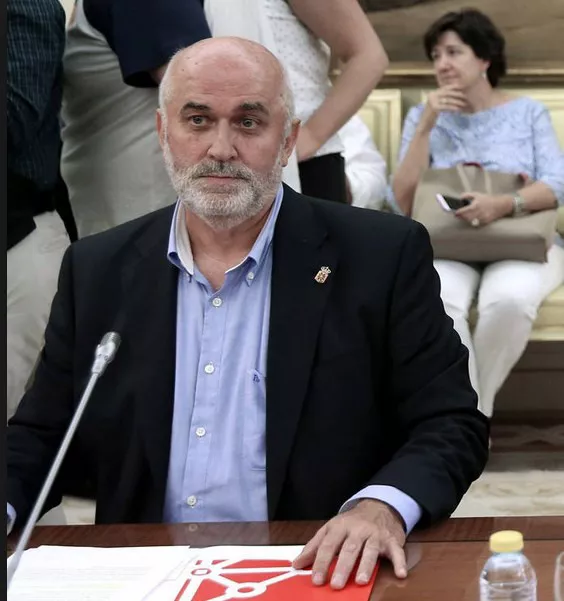 Jose Luis Mendoza, Nafarroako Hezkuntza kontseilaria. Argazkia: EFE
