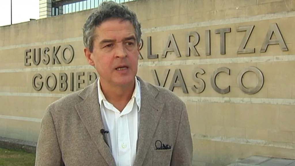 Joxean Muñoz, viceconsejero de Cultura, Juventud y Deporte del Gobierno Vasco. Foto: EiTB.