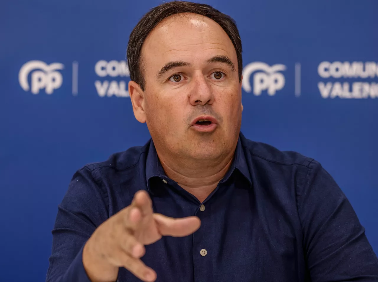 Juan Francisco Perez Llorca (PP Valencia),  candidato a presidente de la Generalitat