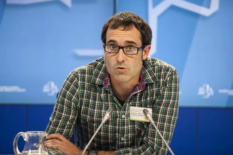 Julen Arzuaga, aurretik egindako beste agerraldi batean. Argazkia: EFE