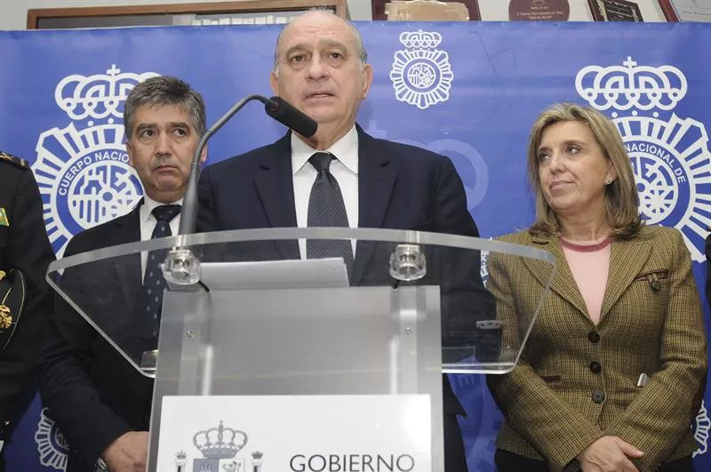 El ministro del Interior, Jorge Fernández Díaz. EFE