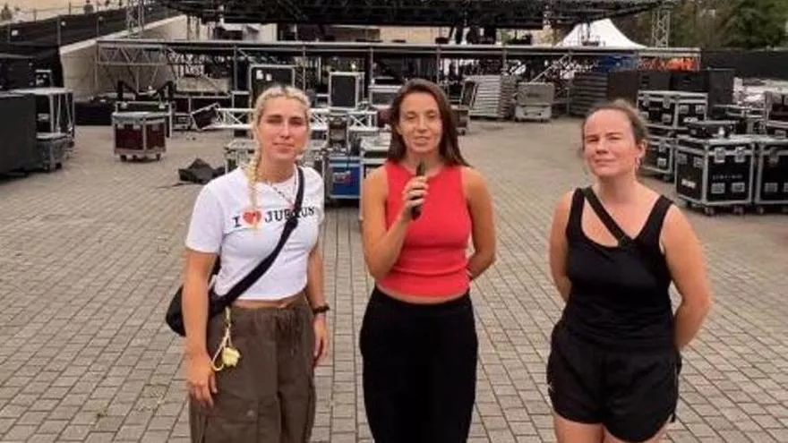 Hiru artistak bideo batean gertatutakoa azaltzen Instagram: @kai.nakai@olatz.salvador@marenkatalin