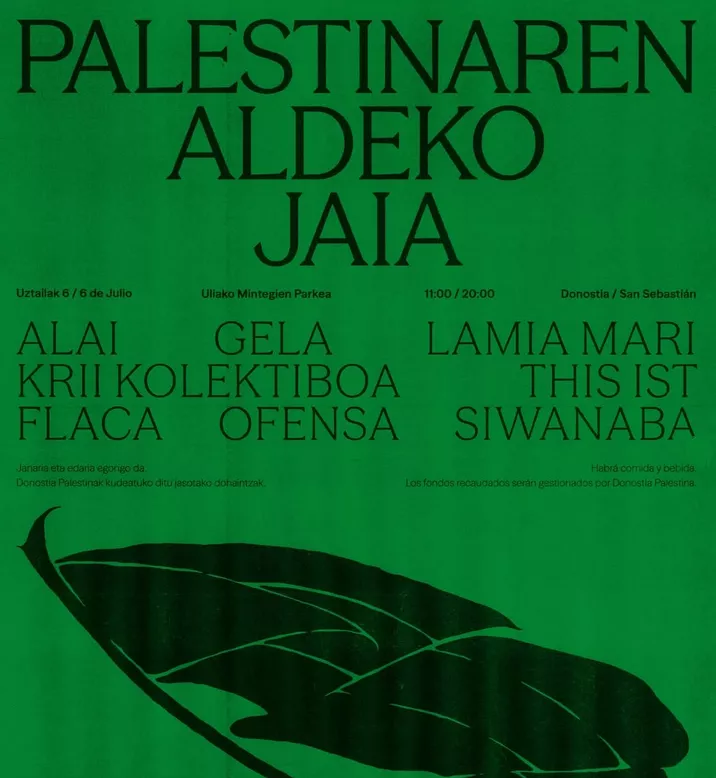 Palestinaren aldeko jaia