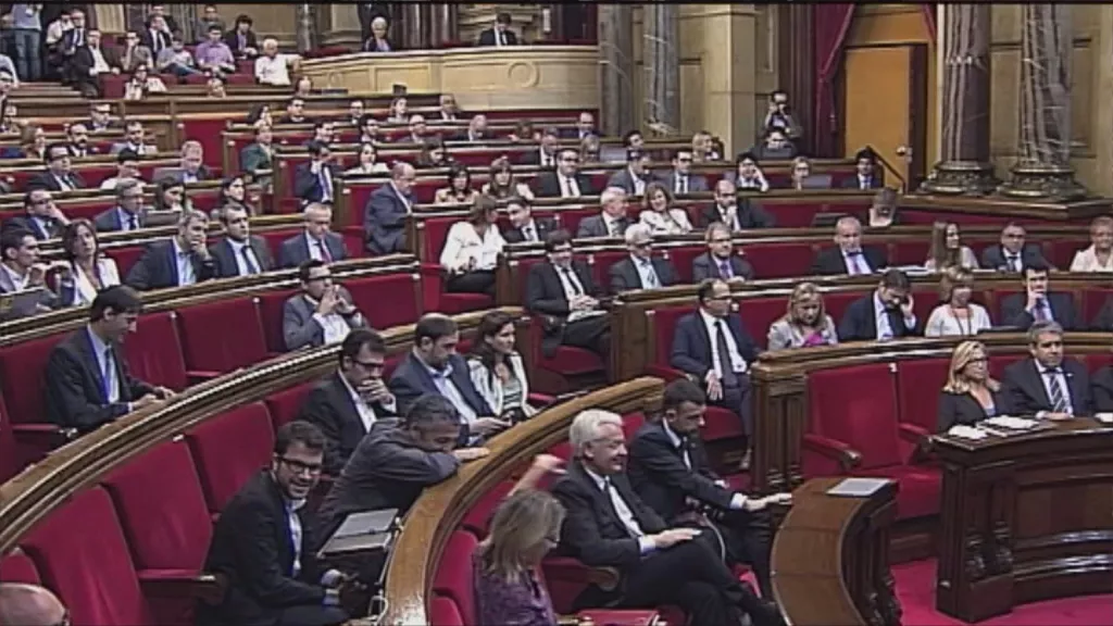 Parlament catalán.