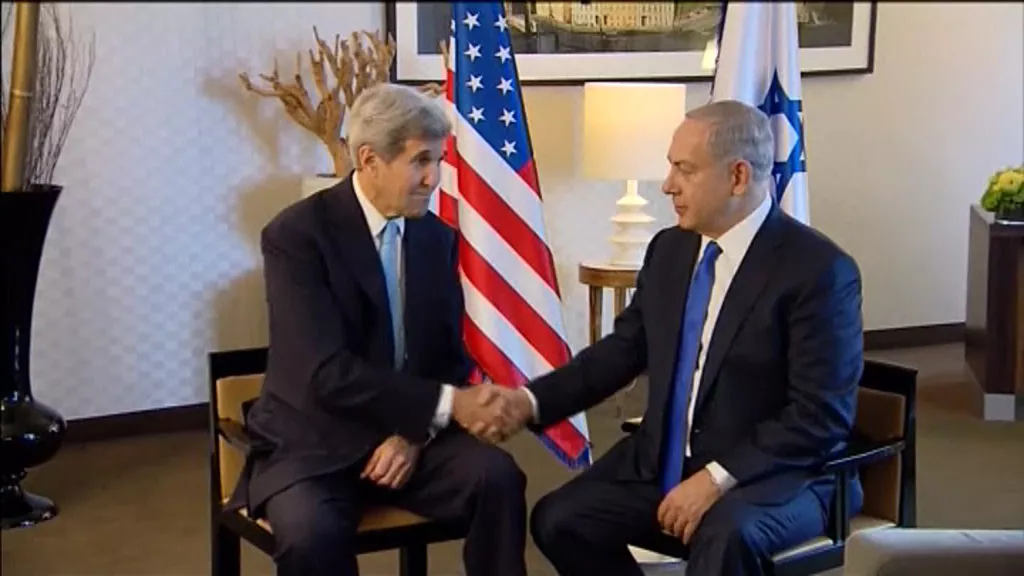 Reunión Kerry-Netanyahu
