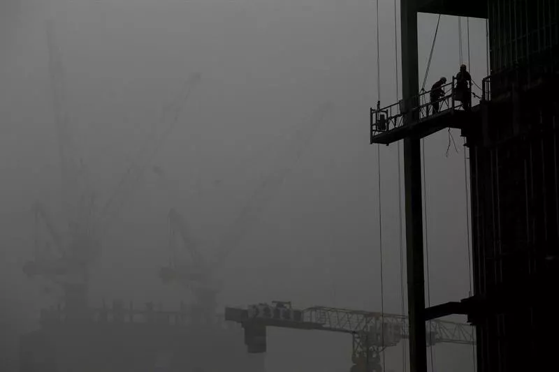 Contaminación en Pekín. Foto: EFE