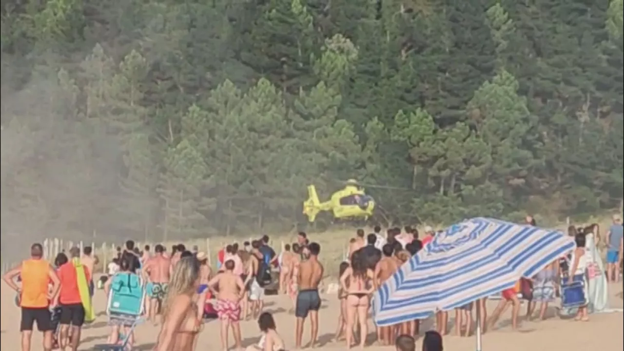 Laga rescate helicoptero