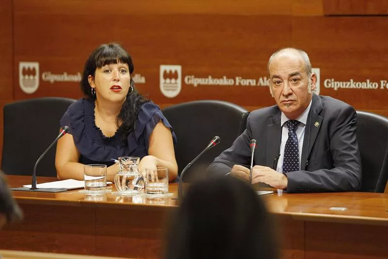 Martin Garitano eta Larraitz Ugarte